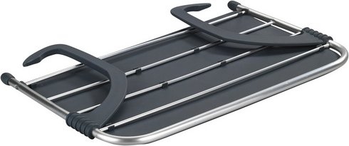 Maximex Wäschetrockner, BxHxL: 53 x 34 x 16 cm, Aluminium / Polypropylen (PP) - silberfarben