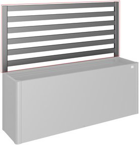 BIOHORT Rankgitter »DaVinci«, Gr.200, BxH: 201 x 91 cm, dunkelgrau-metallic