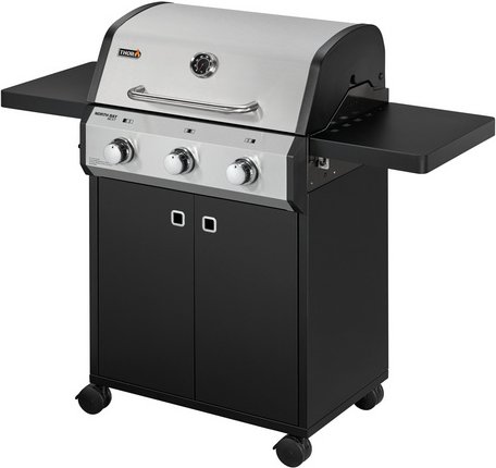 THOR Gasgrill »North Bay Next«, 3 Brenner,Grillfäche: 62 x 42 cm - grau