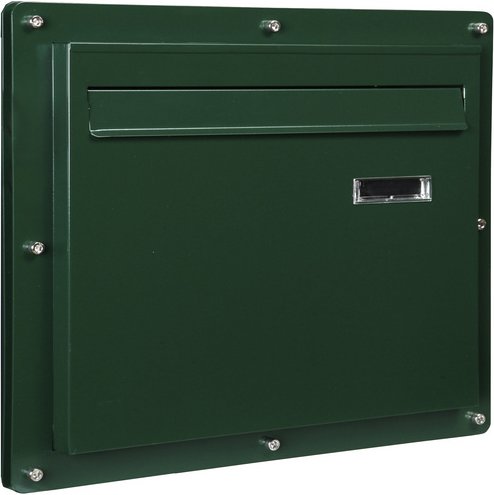 Thumbnail - FLORAWORLD Briefkasten, Edelstahl-Kasten, pulverbesch., grün - gruen