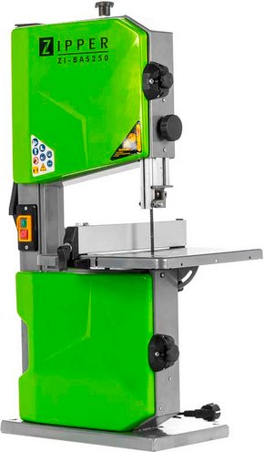 ZIPPER Holzbandsäge, grün, 500 W - gruen