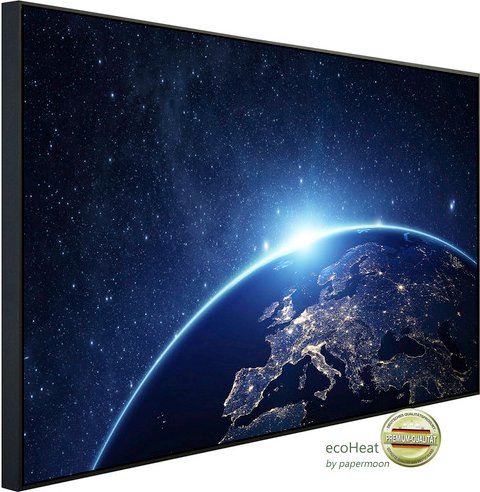 Thumbnail - papermoon Infrarotheizung »EcoHeat - Planet«, Matt-Effekt - bunt