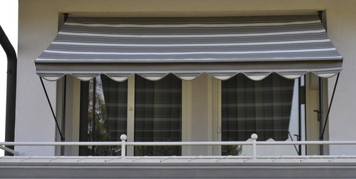 ANGERER FREIZEITMÖBEL Klemmmarkise, BxT: 250 x 150 cm, grau