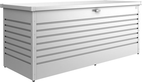 BIOHORT Aufbewahrungsbox »Gr. 200«, aus Stahlblech, 201x83x79cm (BxHxT), 1.050 Liter - silberfarben