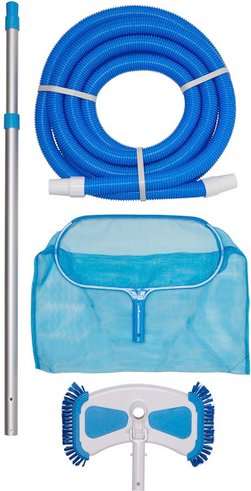 Mr. GARDENER Bodensauger »Basic «, BxH: 13 x 50 cm, für Schwimmbecken - blau