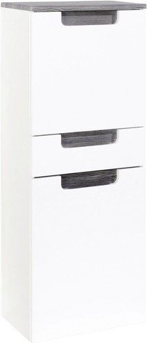 HELD MÖBEL Midischrank »Siena«, BxHxT: 40 x 105 x 27 cm - weiss