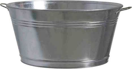 SIENA GARDEN Gießkanne, 45 l, silberfarben, Höhe: 25 cm