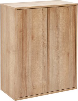FACKELMANN Doppel-Midischrank »FINN«, Asteiche, 2 Türen, BxHxT: 60 x 75 x 30,5 cm - braun