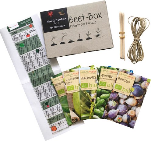 SAMEN MAIER samenmaier Beet-Box "Raritätenbox für Besondere" - gruen