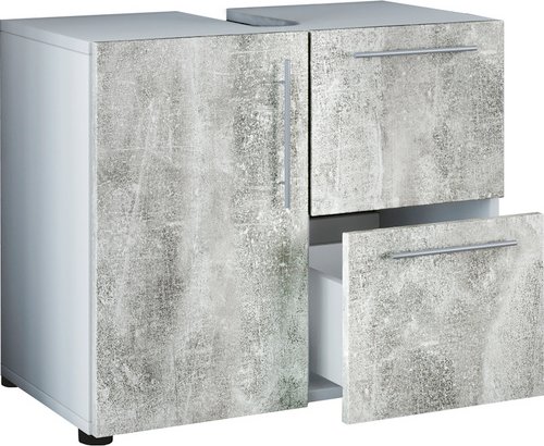 VCM Waschtischunterschrank »Flandu«, BxHxT: 61 x 51 x 32 cm - grau