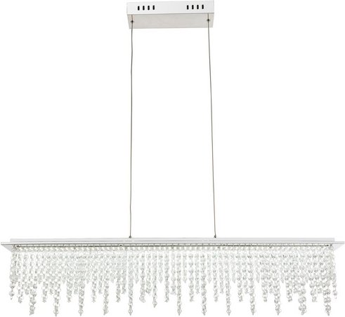 GLOBO LIGHTING Hängeleuchte »SCALA«, dimmbar, inkl. Leuchtmittel - grau