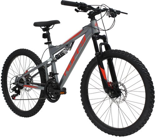 Huffy Mountainbike »Marker«, 24 Zoll, Gunmetal - silberfarben