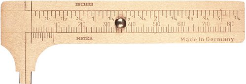 Thumbnail - CONNEX Knopfmaß, 100 mm - goldfarben