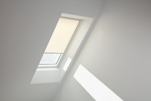 Thumbnail - VELUX Verdunkelungsrollo, hellbeige/aluminiumfarben, Polyester