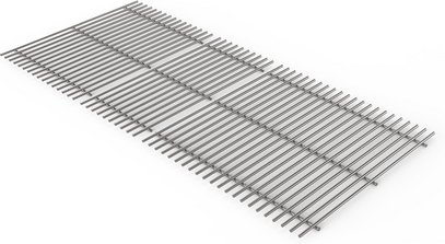 WEBER Grillrost »CRAFTED«, silber, rechteckig - silberfarben