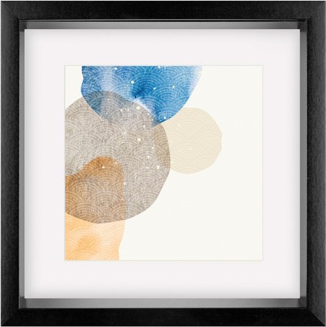 Walther Design Bilderrahmen »Shape 3D«, 40 x 40 cm, schwarz