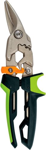 FISKARS Blechschere »PowerGear«, Länge: 29 cm, Stahl/Kunststoff - schwarz