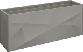 BIOHORT Hochbeet »X-Design«, BxHxL: 53 x 77 x 201 cm, Fassungsvermögen: 1419 l, Metall - grau