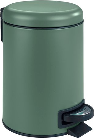 WENKO Kosmetikeimer »LEMAN«, 3 l, Höhe: 25 cm, grün - gruen