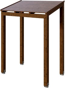 SKANHOLZ Vordach »Putbus«, 203 x 128 cm (BxT), nordische Fichte, nussbaum - braun