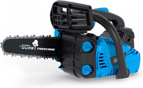GÜDE Benzin-Kettensäge »BBS 300-25«, Hubraum: 25,4 cm³, Schnittlänge: 30,5 cm, blau/schwarz