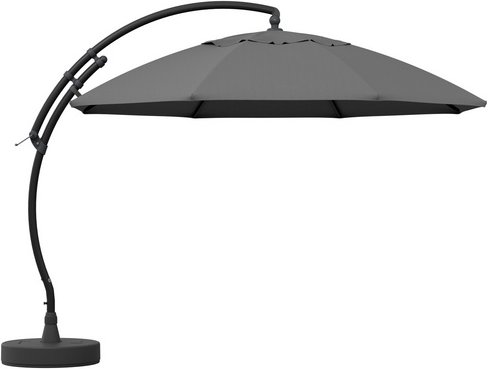 Thumbnail - Sun Garden Ampelschirm »Easy Sun«, BxH: 375 x 305 cm, neigbar - grau