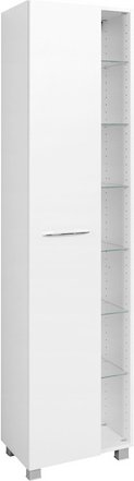 HELD MÖBEL Seitenschrank »Portofino«, BxHxT: 45 x 180 x 35 cm - weiss