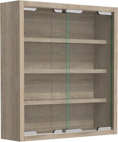 Thumbnail - VCM Hängevitrine »Agisa«, BxHxL: 37 x 40 x 10 cm - beige