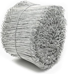 Flowerbox Bindedraht - silberfarben