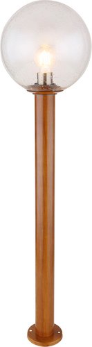 GLOBO LIGHTING Außenleuchte »OSSY«, Aluminiumdruckguss, 15 W, ohne Leuchtmittel - braun