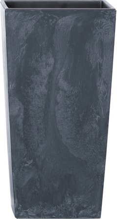 PROSPERPLAST Blumentopf »Urbi Square«, BxHxL: 400 x 750 x 400 mm, witterungsbeständig - grau