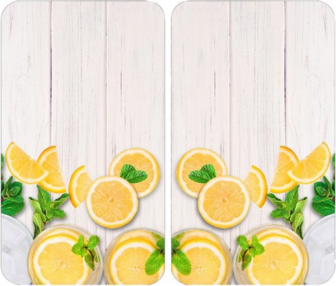 WENKO Abdeckplatte, mehrfarbig, gehärtetes Glas/thermoplastischer_Kunststoff_tpe/Kunststoff - bunt