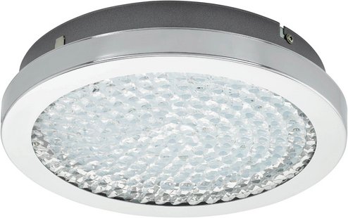 CASAYA Deckenleuchte »Centola«, LED, inkl. Leuchtmittel - silberfarben