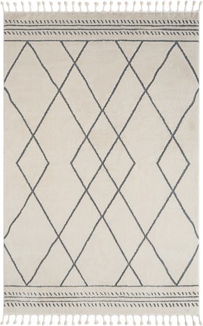 My Flair Teppich »Moroccan Playful«, rechteckig, Polypropylen (PP), weiß-schwarz - weiss | schwarz