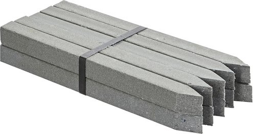 PONTEC Erdspieß »PondEdge«, (BxH): 8,5 x 20,5 cm - grau