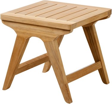 Cinas Loungetisch »Eya«, LxBxH: 45 x 45 x 42 cm, Teakholz - braun