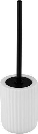 WENKO WC-Garnitur »Belluno«, HxL: 42 x 11,5 cm, Keramik - weiss