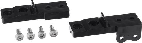 Mr. GARDENER Universal-Clip, Kunststoff, für Unterkonstruktionen aus Holz - schwarz