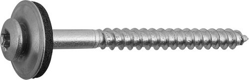 GECCO Spenglerschrauben, 4,5 mm, Edelstahl rostfrei, 200 Stk., 4,5 x 55 mm - silberfarben