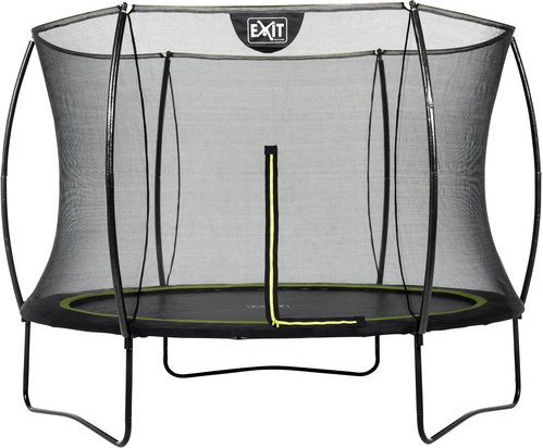 Thumbnail - EXIT Toys Trampolin »EXIT Silhouette«, Ø 244 cm, max. Belastung: 50 kg, inkl. Sicherheitsnetz - schwarz
