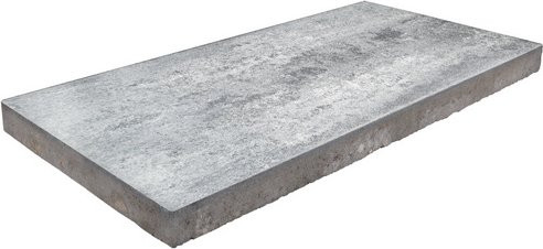 Mr. GARDENER Betonplatte »Marsala«, betonglatt - weiss