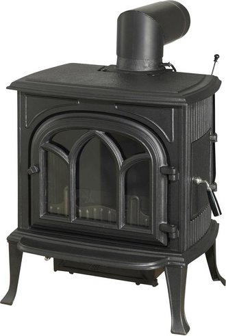 GLOBEFIRE Gussofen »Mercury«, schwarz, Gusseisen, 7 kW