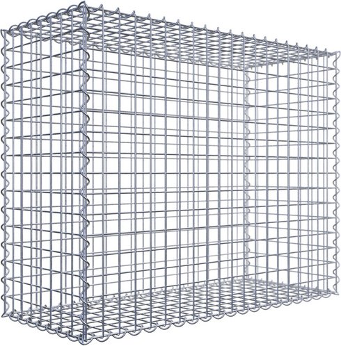 Thumbnail - Gabiona Spiralgabione, LxHxT: 100 x 80 x 40 cm - silberfarben