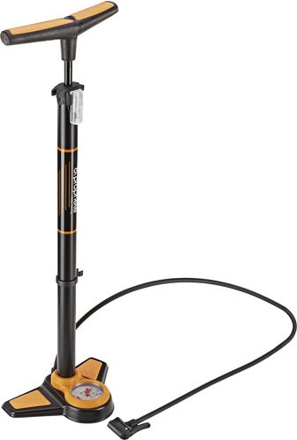 PROPHETE Standluftpumpe, Fahrräder und E-Bikes - schwarz