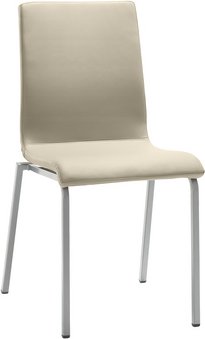 Mayer Sitzmöbel Stuhl »2120«, BxL: 47 x 54 cm, Stahl/Stoff - braun