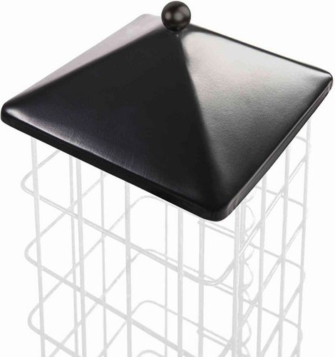 Gabiona Gabionen-Zubehör, feuerverzinktes Metall - schwarz