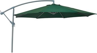 MERXX Sonnenschirm, ØxH: 300 x 260 cm, Polyester/Aluminium - gruen