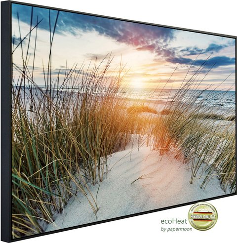 Thumbnail - papermoon Infrarotheizung »EcoHeat - Dünen bei Sonnenuntergang«, Matt-Effekt - bunt