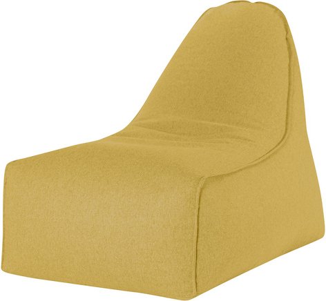 Sitting Point Sitzsack »Boogie FELT«, gelb, BxHxT: 70 x 80 x 100 cm