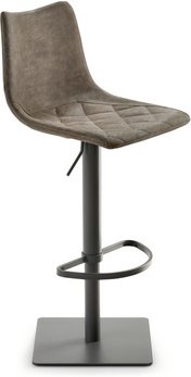 Thumbnail - Mayer Sitzmöbel Barhocker »1275«, Breite: 43 cm, höhenverstellbar, Kunstleder, braun